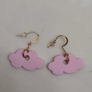 Pink Cloud Earrings